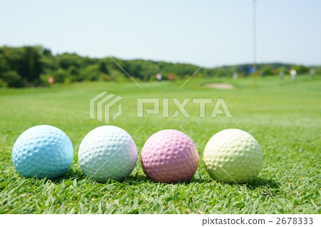 高爾夫球多彩 2678333