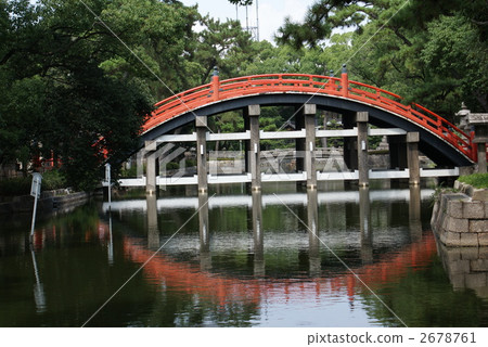 an arched bridge, sorihashi, shrines and temples 2678761