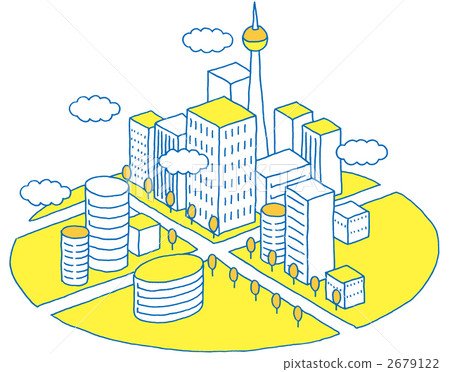 buildings, group of buildings, the city 2679122