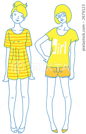 girl, young girl, female 2679123