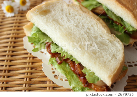 照燒雞肉三明治 照燒雞肉三明治 2679725