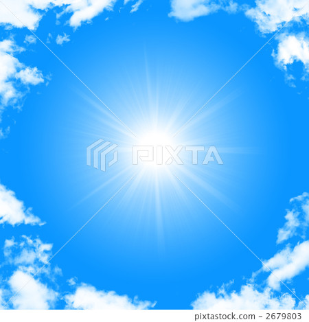 Blue sky and light Blue sky and light 2679803
