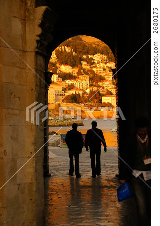 港口城市 克羅地亞 克羅埃西亞 2680175