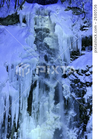 Sakata-shi "Tamadare Falls" light up 2680556