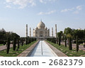 India Taj Mahal Front 2682379