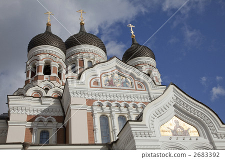 Tallinn's Alexandre and Nevsky Cathedral 2683392