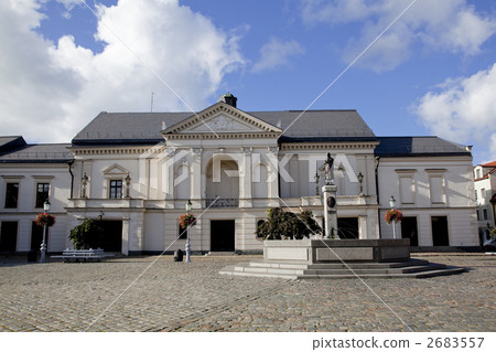 Klaipeda's Theater Square and Drama Theater Klaipeda's Theater Square and Drama Theater 2683557