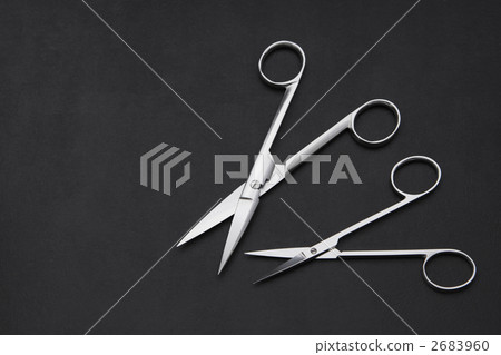 A pair of medical scissors 1 2683960