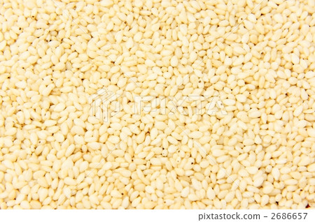 White sesame closeup 2686657