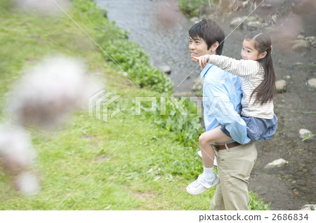 family, father and daughter, person 2686834