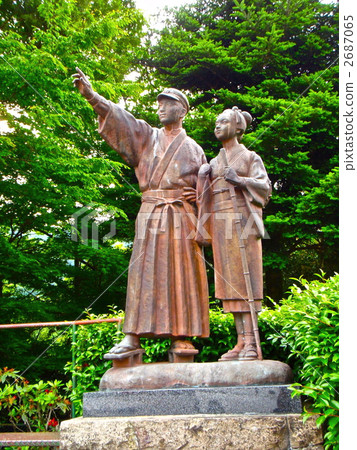 "Izu's dancing" image of the Jodo Falls (Izu-shi Yugashima / Shizuoka) 2687065