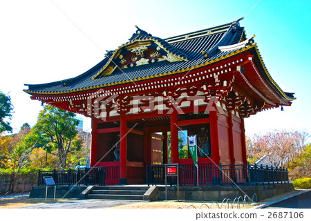 前Taokuin Mausoleum Soomon(東京都港區)的Zojoji Temple旁邊 前Taokuin Mausoleum Soomon(東京都港區)的Zojoji Temple旁邊 2687106