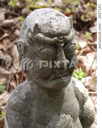 品川通的石頭和神社佛組 2687141