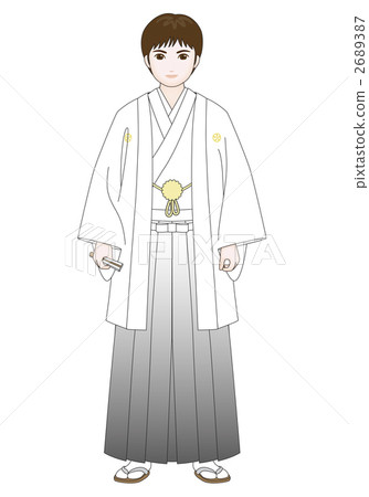 Haori Hakama white 2689387