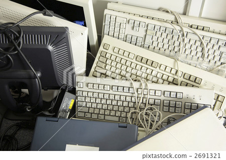 Personal computers that are no longer needed and are disposed of 2691321