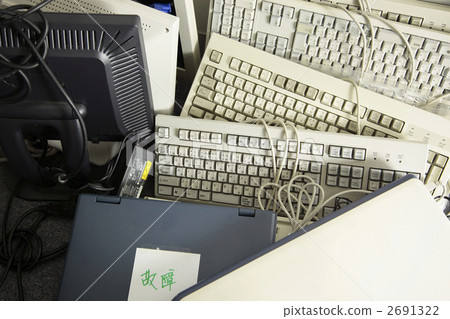 Personal computers that are no longer needed and are disposed of 2691322