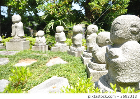 一個可愛的jizo在三浦半島的Sai Dukuji舉行黃道帶 2692318