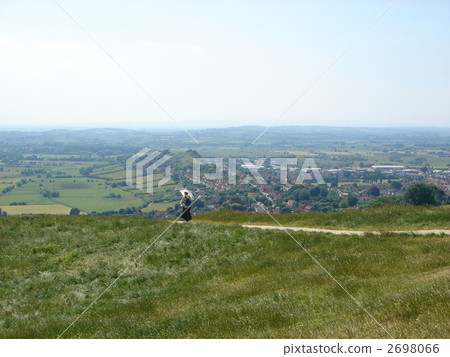 風景 格拉斯頓伯里 田園 2698066