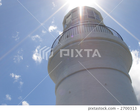 在藍天的Yakushima燈塔 2700313