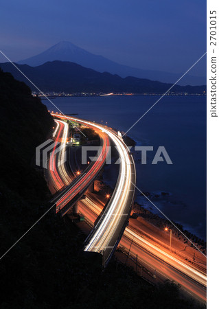 The night view of the passed pass 2701015