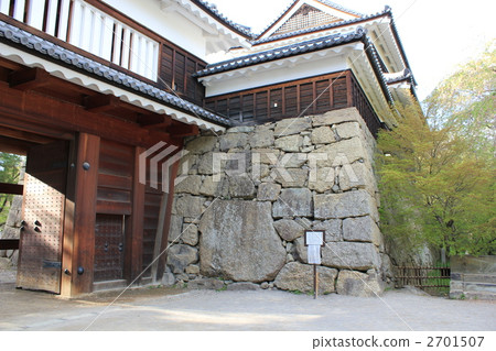 Ueda Castle (North Tower) and Sanada Stone Ueda Castle (North Tower) and Sanada Stone 2701507