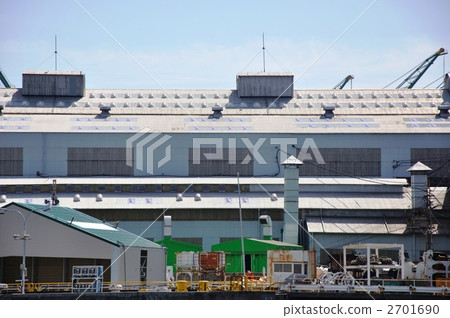 A shipyard of a shipyard 2701690
