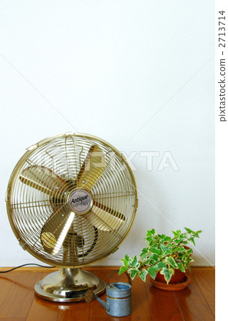 electric fan, fan, living room 2713714