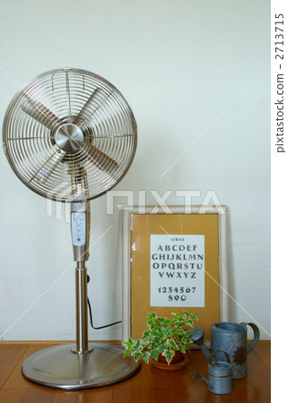electric fan, fan, living room 2713715