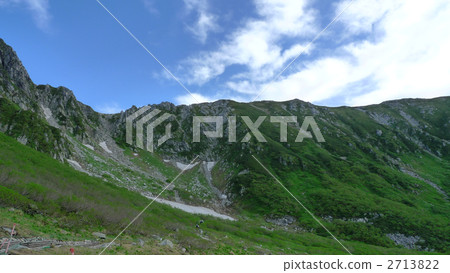 Kiso Komagatake curl early summer scenery 2713822