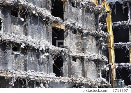 Demolition of building Demolition of building 2715897