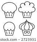 Cupcake · muffin (pen touch line drawing) 2723931