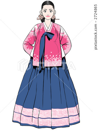 hair ornament, a folk costume, adult 2724865