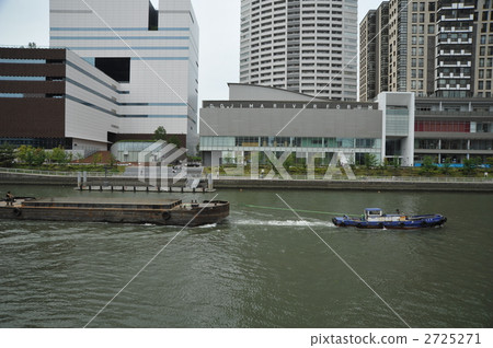 大阪道島河挖泥船 2725271