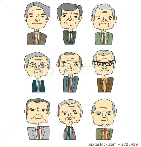 老人，臉 2725439