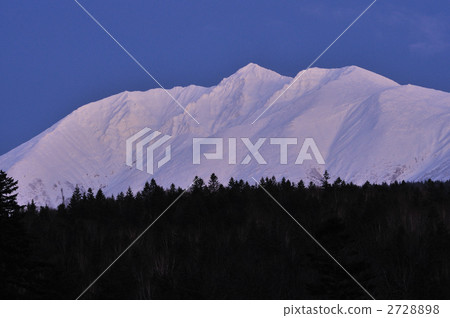 snowy mountain, snowâ€covered mountain, mount oputateshike 2728898