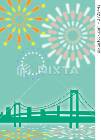 Fireworks and night view Fireworks and night view 2729442