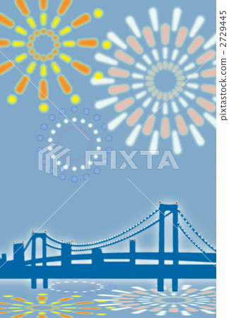 Fireworks and night view 2729445