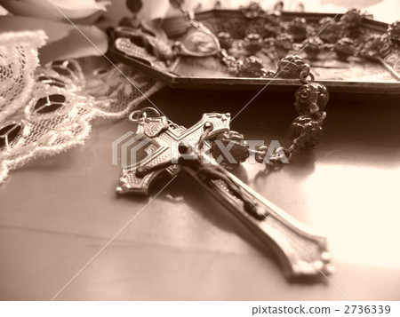 玫瑰經 十字架 交叉 2736339