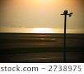 跑道 日落 傍晚 2738975