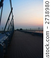 觀光平台 傍晚 日落 2738980
