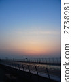 觀光平台 傍晚 日落 2738981