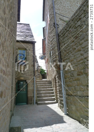 Mont-Saint-Michel狹窄的小巷 2739731