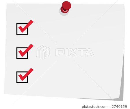 check sheet, check box, cheque 2740159