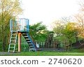 滑梯 公園 街景 2740620