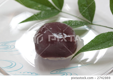 涼圓 豆沙涼圓 蓋著野葛澱粉的豆沙球 2742869