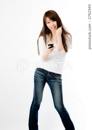 Smartphone and ladies Smartphone and ladies 2762945