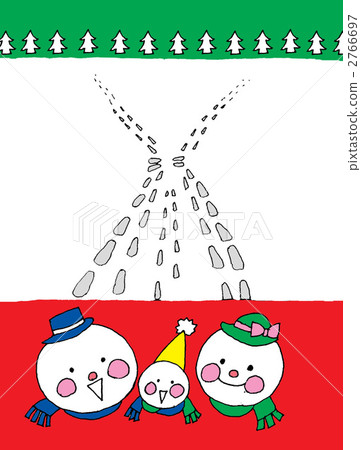 Snowman family 2766697