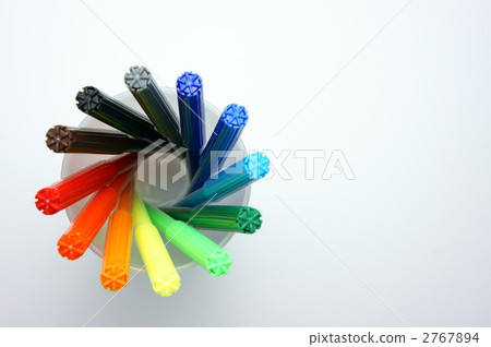 Circle from color pen 2767894