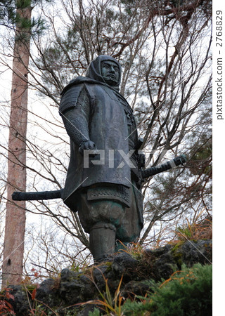 Kenshin Uesugi Kasugayama Castle Ruins 照片素材 圖片 2768829 Pixta圖庫