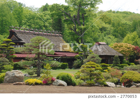 a mountain village, private house, midland 2770053